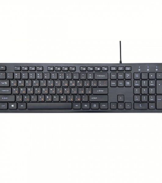 Клавиатура проводная Gembird KB-8360U, USB, черный