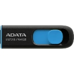 Флешка USB ADATA UV128 (AUV128-64G-RBE), 64Gb, USB 3.0, R/W 100/30, черный/синий, фото10