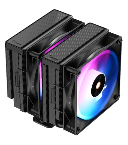 Кулер Ocypus Delta A62 BK ARGb черный 120мм алюминий+медь 2000rpm 29db 4-pin 260W 156мм