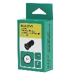 Автомобильное зарядное устройство Maxvi CCM-101BR USB 1А черно-красный, фото5