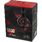 Гарнитура A4Tech Bloody G530 чёрный/серый, проводная, подсветка, фото5