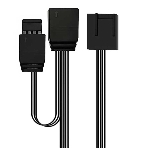 Вентилятор для корпуса Alseye Halo 4.0-B kit (3шт.) черный, 120 мм, 1300 об/мин, 24.8 дБ, 4 pin, фото2