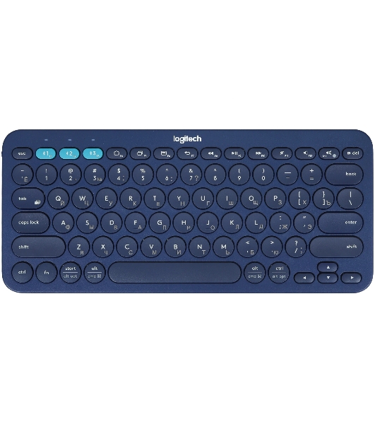 Клавиатура беспроводная Logitech K380 [920-007591] синий