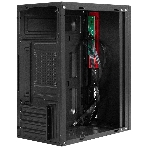 Компьютерный корпус Minitower ExeGate EX299408RUS BAA-403-AA500 (mATX, БП AA500 с вент. 8см, 2*USB, HD Audio, черный), фото3