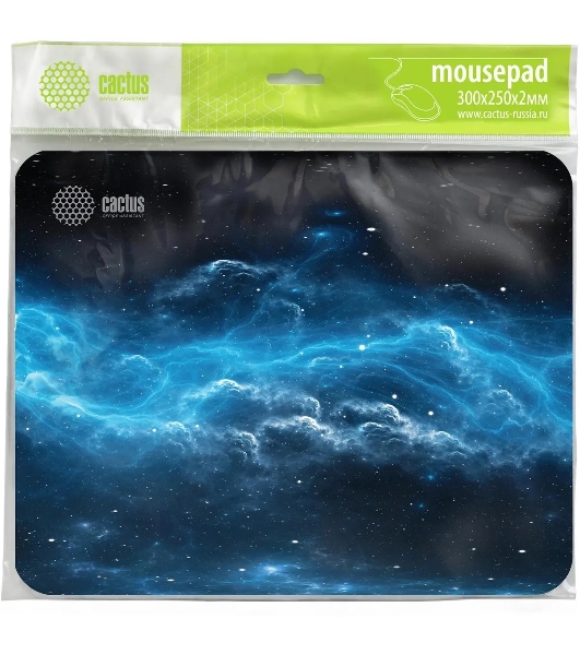 Коврик для мыши Cactus Space Clouds 300x250x2мм (CS-MPC-P05M)