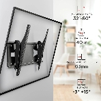 Кронштейн для телевизора Holder PTS-4006 черный 32'-90' макс.40кг настенный наклон, фото6