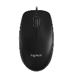 Мышь проводная Logitech B100 черный, 1000 dpi, USB, кнопки - 3, фото10