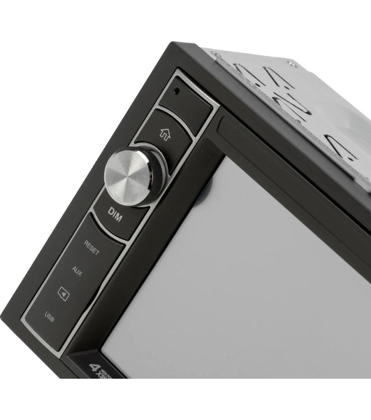 Автомагнитола Prology MPV-120, 2 DIN, 6.2', Bluetooth, USB Type-A, AUX, пульт ДУ