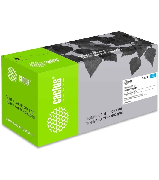 Картридж лазерный Cactus CS-TN221C голубой (21000 стр.) для Konica Minolta bizhub C227/C287