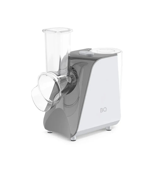 Овощерезка BQ CH1010, 150 Вт, 5 сменных насадок, белый/серый