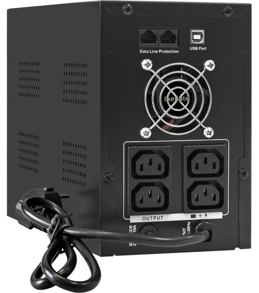 Источник бесперебойного питания ExeGate EX292631RUS SpecialPro Smart LLB-2000.LCD.AVR.4C13.RJ.USB 2000VA/1200W, LCD, AVR, 4*C13,RJ45/11,USB, металлический корпус, черный