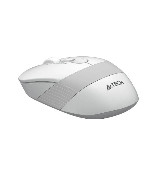 Мышь беспроводная A4Tech Fstyler FG10 белый/серый, 2000 dpi, радиоканал, USB, кнопки - 4