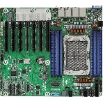 Серверная материнская плата ASRock GNRD8-2L2T, 1xE2 (LGA 4710), встроен в процессор, 8xDDR5, 0xSATA, 2xM.2, 7xPCIe 5.0 x16, 1xVGA, 2x1Gb LAN, 2x10Gb LAN, IPMI, 2xUSB-A 5Gbps, SSI CEB, фото 1