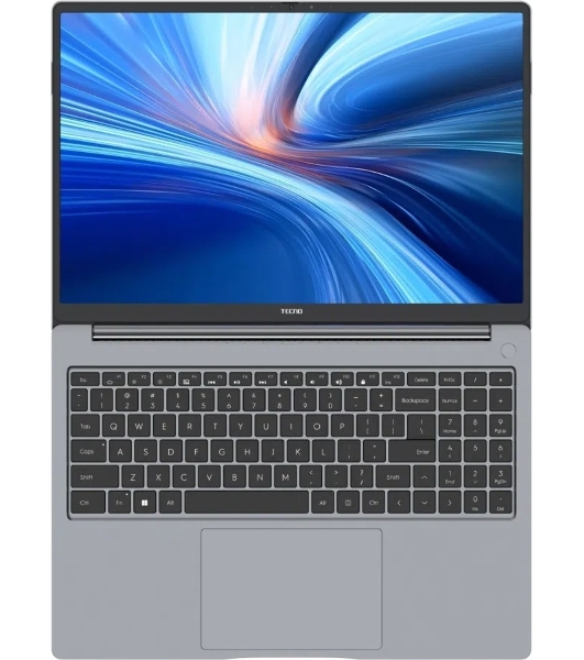 Ноутбук  TECNO Megabook T16RA/16'/IPS/Intel Core i5-13420H/16Gb/1Tb SSD/Intel UHD Graphics/Windows 11 Home/серый/1.74kg