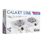Плита настольная электрическая Galaxy Line GL 3004 белый, 2 кВт, ТЭН, конфорки - 2, эмаль, поворотные переключатели, фото4