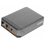 Алюминиевый корпус QUMO Argon NEO для Raspberry Pi 4 с магнитным креплением, grey(RS044), фото 1