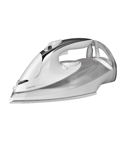 Утюг Centek CT-2334 белый/хром, 3200 Вт, 50 г/мин, 195 г/мин, 300 мл