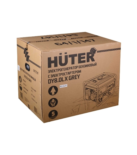 Электрогенератор Huter DY8,0LX-электростартер Grey