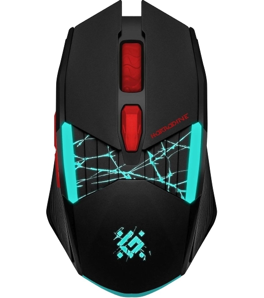 Мышь беспроводная Defender Horrodine GM-237 черный, 3200 dpi, радиоканал, USB, кнопки - 6