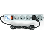 Сетевой фильтр Powercube SPG-B-10 3 м, 5 розеток, серый, коробка, фото3