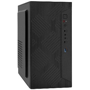 Компьютерный корпус Minitower ExeGate BAA-303U-AA500 (mATX, БП AA500 с вент. 8см, 2хUSB+1хUSB 3.0, HD Audio, черный)