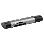 Кард-ридер Digma CR-СU2520-G/серый/SD/TF/micro-SD/micro-SDXC/miсro-SDHC/USB 2.0/Type-C/алюминий, фото2