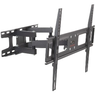 Кронштейн для телевизора Arm Media LCD-418 черный 32'-65' макс.35кг настенный поворотно-выдвижной и наклонный