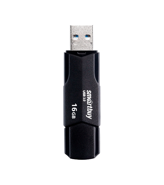 Флешка USB Smartbuy R/W (SB16 GbCLU-K3) UFD 3.0/3.1 016 Gb,CLUE черный