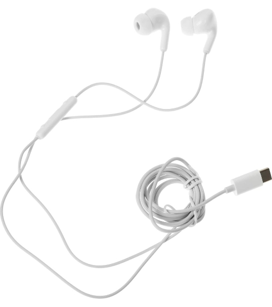 Проводные наушники Xiaomi Type-C Earphones белый, внутриканальные, USB Type-C