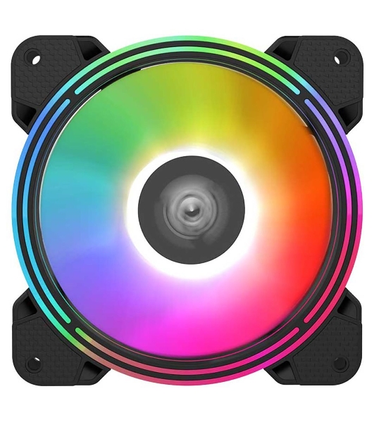 Вентилятор для корпуса Alseye Halo 4.0-B kit (3шт.) черный, 120 мм, 1300 об/мин, 24.8 дБ, 4 pin