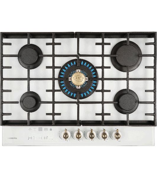 Варочная поверхность HIBERG VM 7155 W, белый
