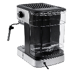 Кофеварка рожковая BBK BCM1500 черный/нержавеющая сталь, исп. кофе - молотый, 1.8 л, 1200 Вт, 20 бар, фото6