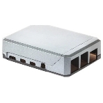 Алюминиевый корпус QUMO Argon NEO для Raspberry Pi 4 с магнитным креплением, grey(RS044), фото3
