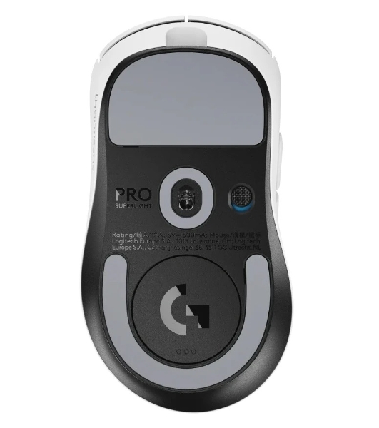 Мышь беспроводная Logitech G PRO Х Superlight 2 DEX белый, 44000 dpi, радиоканал, USB, кнопки - 5