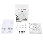 Вентилятор корпусный Thermalright TL-8015W (80x80x15mm, 4-pin PWM, 28.4CFM, 23.3dBA, 2200RPM, White), фото2