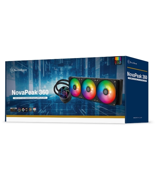 Система жидкостного охлаждения Silverstone SST-NP360-ARGb G53NP360ARGb020 черный