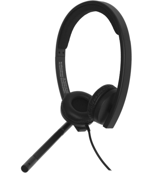 Гарнитура Logitech USB Headset H570e Stereo чёрный, проводная, USB