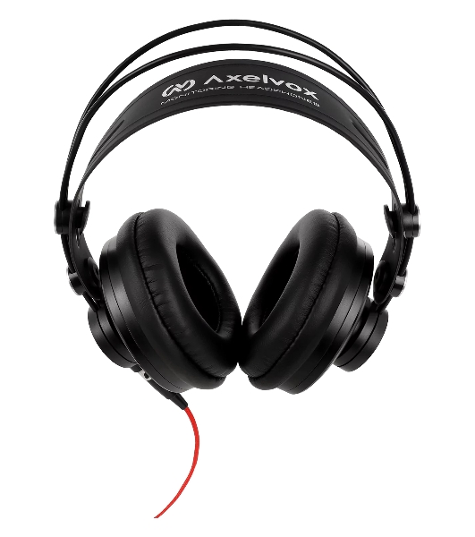Проводные наушники Axelvox AX81 черный, полноформатные