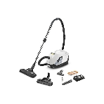 Пылесос Karcher DS 6 Plus белый/черный, 350/650 Вт, уборка влажная/сухая, пылесборник контейнер 2 л, фото 1