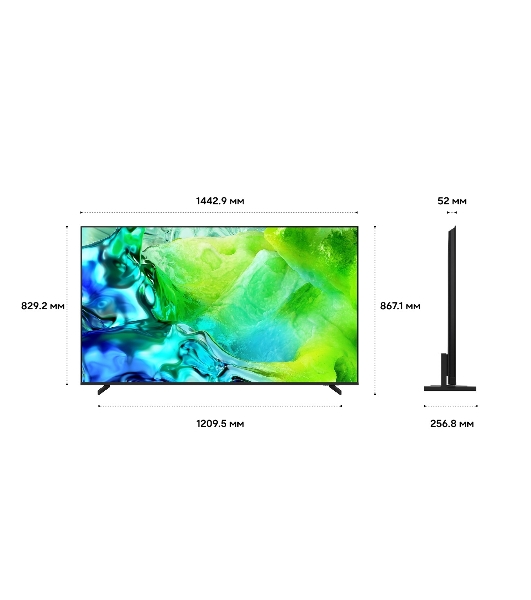 Телевизор Samsung 65' QE65QN80HAUXPY черный титан Neo QLED UHD 120Hz-144Hz Smart TV Tizen
