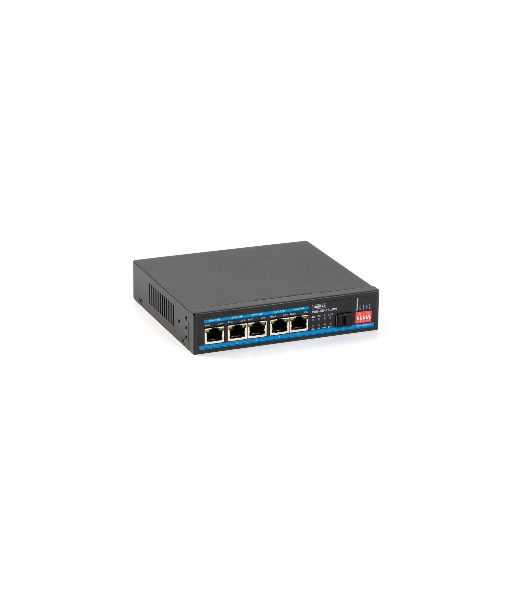 Коммутатор бесперебойный SKAT PoE-5E-1S UPS POE 120Вт порты: 5-Ethernet 1-Uplink
