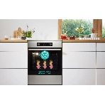 Плита электрическая Gorenje GEC5C41SG серый, конфорок 4 электрических, духовка 70 л, 50 см x 85 см x 59.4 см (без крышки), фото11