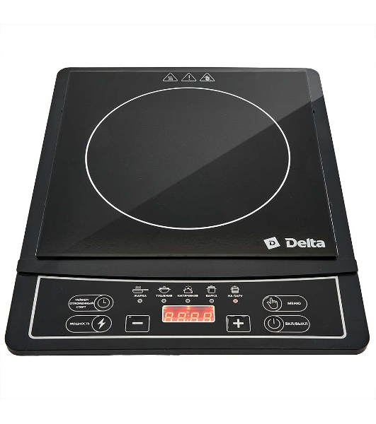 Плита индукционная DELTA D-301N черный
