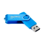 Флешка USB Smartbuy Twist Blue (SB064 Gb2TWB), 64Mb, USB 2.0, R/W 20/10, синий, фото2