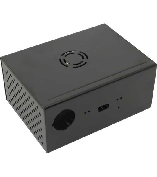 Корпус ACD Metal Case + Power Control Switch + Cooling Fan Kit for Raspberry Pi X820 v1.3 (X800) SSD&HDD SATA Storage Board KP561