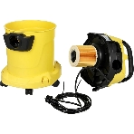 Строительный пылесос Karcher WD 3 P V-17/4/20 желтый, 1000 Вт, уборка сухая/сбор воды, пылесборник мешок/контейнер, 17 л, фото5