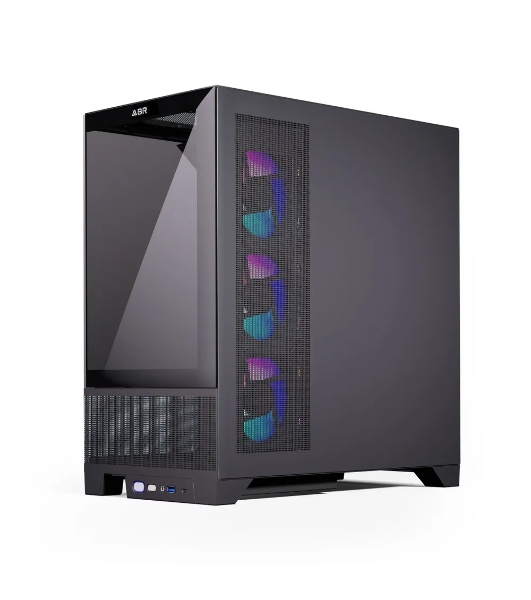 Компьютерный корпус ABR MINI PRO (1хUSB 3.0, 1хUSB Type-C, HD Audio, 4xRGb Fan, ATX, Micro-ATX, ITX)