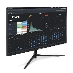Монитор 27' ExeGate SmartView ES2707A IPS 1920x1080, 75 Гц, 5 мс, 16:9, 250 кд/м2, 1xHDMI, 1xDP, 1xVGA, 1x3.5 мм, черный, фото 1