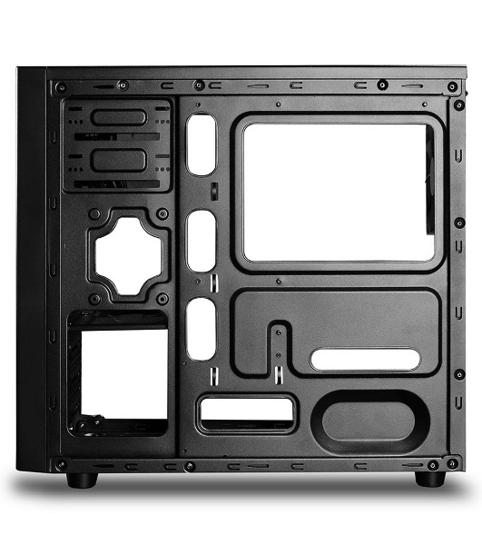 Компьютерный корпус MiniTower Deepcool MATREXX 30 SI черный mATX без БП (DP-MATX-MATREXX30-SI)