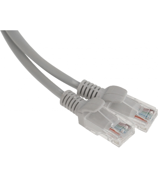 Патч-корд Premier 5-970 1 Гбит/с UTP 4 пары cat.5e CCA molded 2м серый RJ-45 (m)-RJ-45 (m)